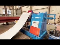 Máquina de corte de acero compacta Ecomonic GI PPGI para calibre ligero 0,3-1,2 X 1250