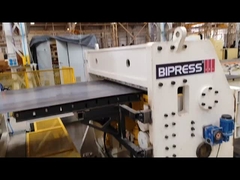 Corte de acero del esquileo del vuelo de la enderezadora de la bobina del indicador pesado a la línea 3-10 x 1600 de la longitud