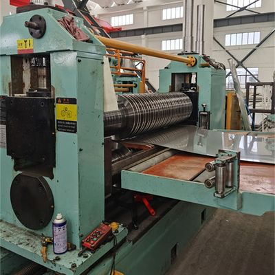 Bobina de acero que raja la línea para la hoja de acero en frío del CR (0.2-3 x 1250)