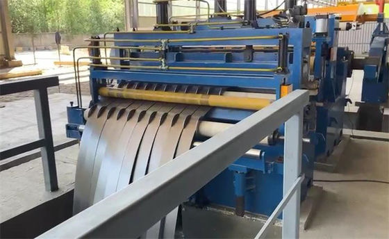 Modificado para requisitos particulares rajando la línea bobina de alta velocidad de la chapa de la máquina que raja líneas