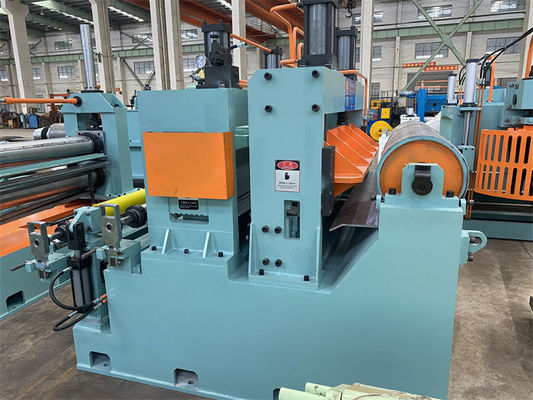 Bobina de acero inoxidable de la alta precisión que raja la línea cortadora gemela de la máquina opcional