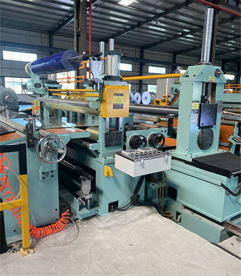 Línea que raja de aluminio de aluminio grande máquina 3,5 x 2200 de la alta precisión de la placa de la bobina