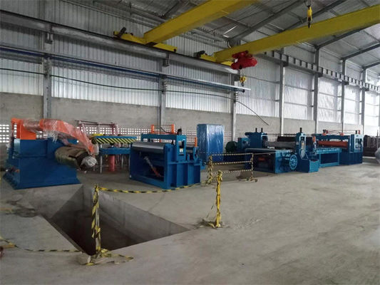 Bobina de acero negra baja de Cabon del tubo de ERW que raja la línea máquina 0.4-4 x 1600