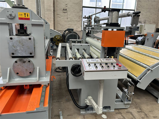 Línea de corte de acero de silicio de acero eléctrico de superprecisión 0.1 x 1250 300mpm