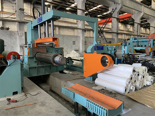Línea máquina que raja de la máquina que raja de la hoja de la alta precisión de la bobina de aluminio gruesa de 0.3-3m m