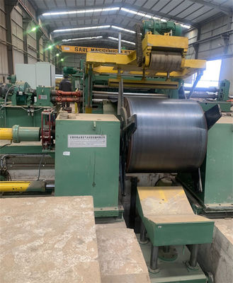 Línea que raja de acero laminada en caliente automática máquina 1-6 x 1600 de carbono de la hora