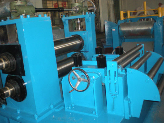 Metal de la alta precisión que raja la línea hoja de cobre de cobre amarillo Mini Slitting Machine 0.08-0.5 X.400