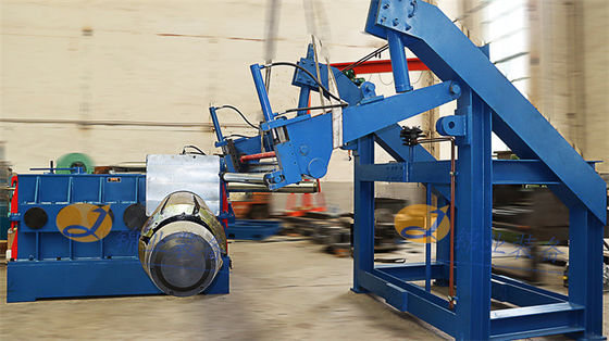 Línea de corte de bobinas de acero HR de calibre pesado