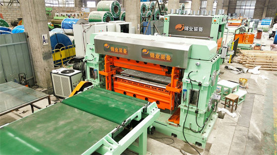 6Hi nivelador de cizallas giratorias cizallas de mosca cortadas a longitud SUS acero inoxidable 0.2 - 2 X 850