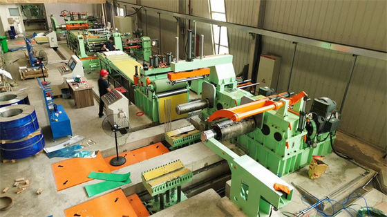 Máquina de corte de línea de precisión para corte de acero inoxidable 2 x 850